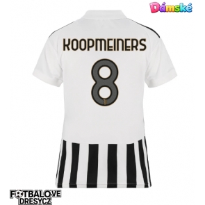Juventus Teun Koopmeiners #8 Dámské Domácí Dres 2026-27 Krátký Rukáv